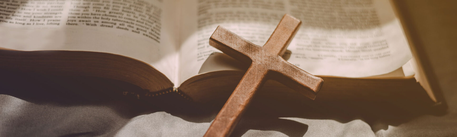 Cross On Bible